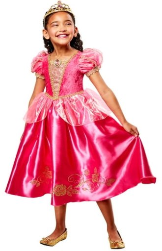 Pink Princess Halloween Costume for Children, Girls' Size S