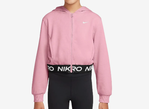 Nike Kids' Pro Fleece Dri-FIT Full-Zip Hoodie Big Kid Medium Deal
