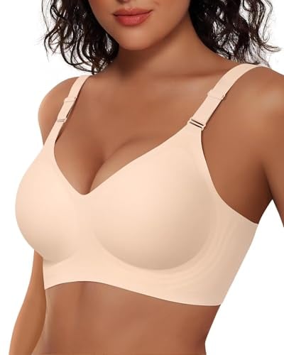 Vertvie Jelly Bra No Underwire Seamless Push Up Full Coverage Deal
