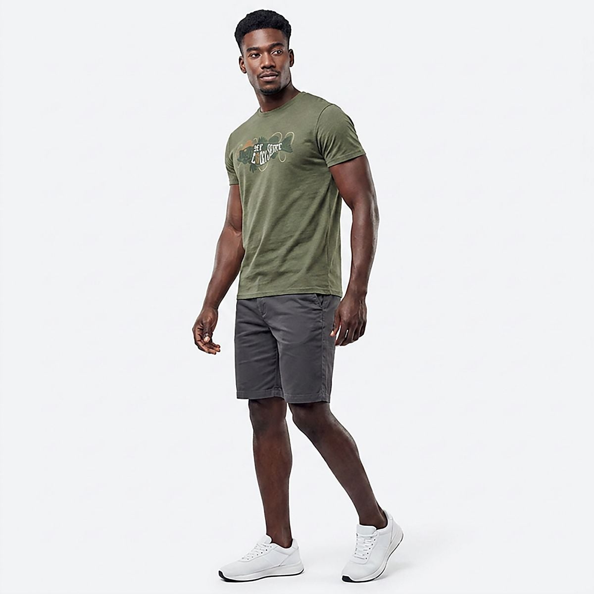 Academy Sports + Outdoors Men's Lucky Graphic Shirt Green Deal