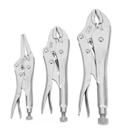 Husky 3-Piece Locking Pliers Set