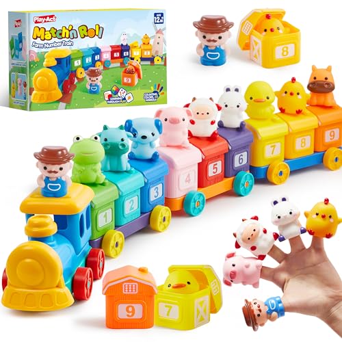 Play-Act Counting, Matching & Sorting Farm Train Deal
