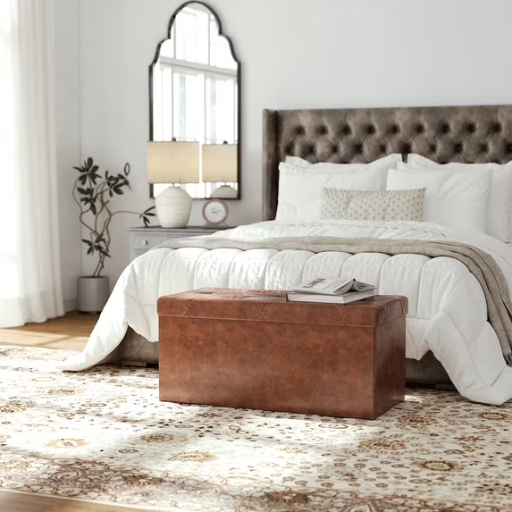 CONCETTA 30" Storage Ottoman Bench Deal