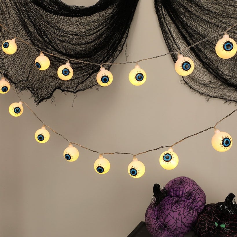 Lakeside Halloween Eyeball String Lights 2-Pack 20-LED Deal