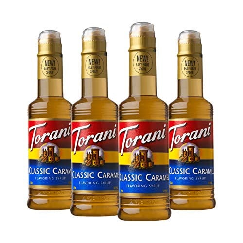 Torani Classic Caramel Syrup 12.7 Ounce, 4 Count Deal
