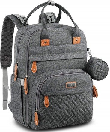 BabbleRoo 26L Diaper Bag Backpack