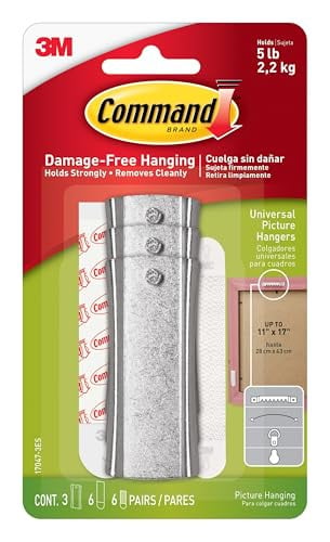 Command 5 lb Universal Picture Hanger 3 Piece Deal