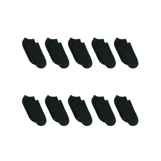 Hanes Women's Athletic No Show Socks 10-Pairs