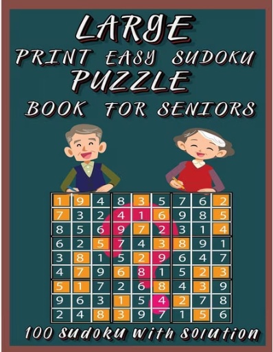 Large Print Very Easy Sudoku Puzzle Book