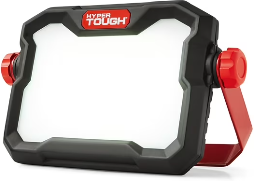 Hyper Tough 10W 1000 Lumen Rechargeable Free Standing Light Deal