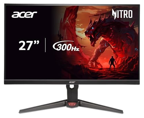 Acer Nitro 27" WQHD 2560x1440 IPS PC Gaming AMD FreeSync Premium Monitor 300Hz