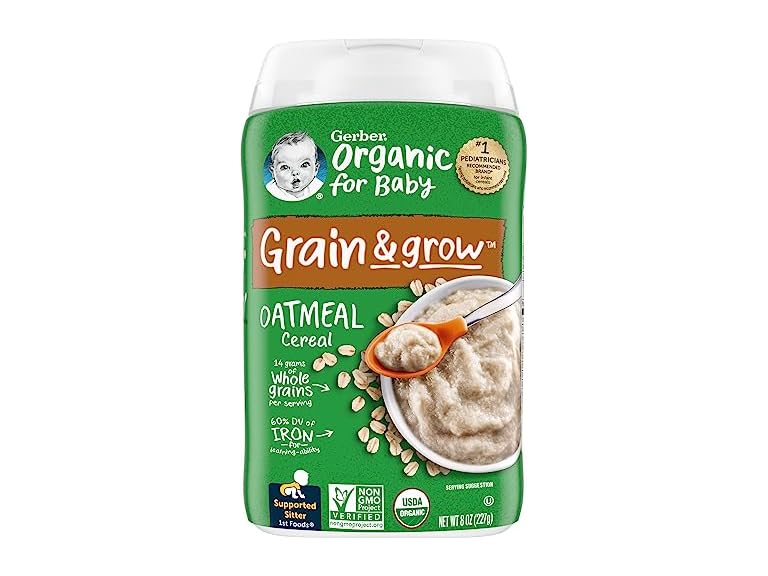 Gerber Oatmeal Baby Cereal 8oz