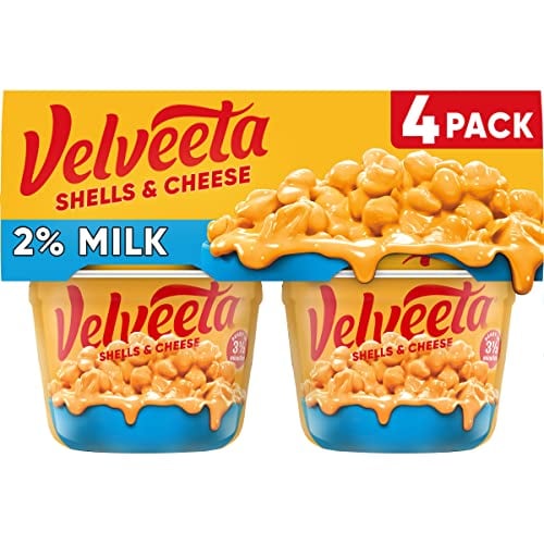 Velveeta Shells & Cheese Microwavable Macaroni and Cheese Cups 4-Pack