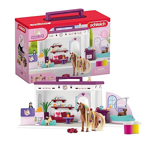 66-Piece Schleich Horse Club Playsets Sofia's Beauties Pet Salon