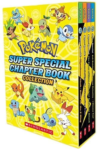 4-Book Pokemon Super Special Flip Book Collection Paperback Deal