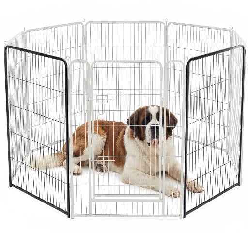 edx Foldable Dog Playpen w/ Door (2 Panels) Deal