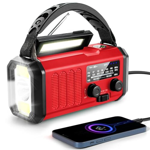 10000mAh Emergency Crank Radio