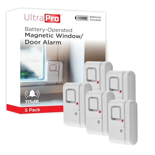 UltraPro Personal Security Window and Door Alarm 5-Pack Deal