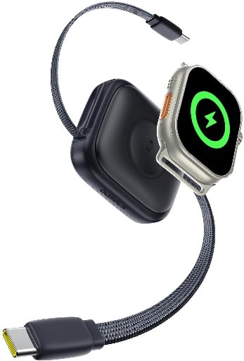 Baseus Retractable USB-C Cable 100W 5A 3ft for Apple Watch