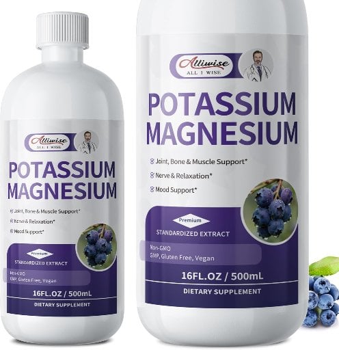 Potassium Magnesium Supplement Liquid 16 Fl oz Deal