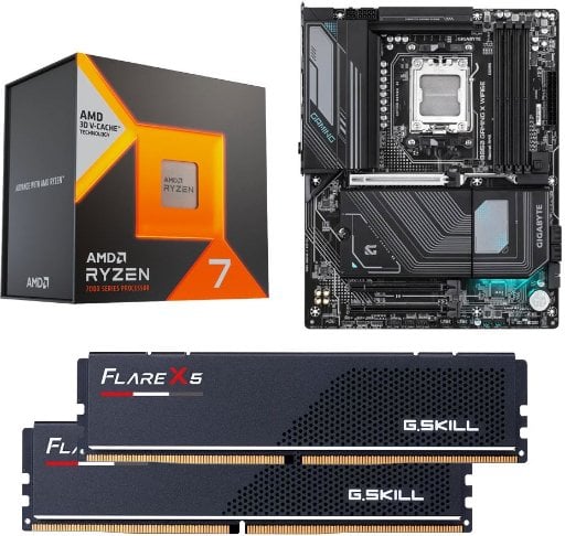 AMD Ryzen 7 7800X3D + Gigabyte B850 AMD AM5 + 32GB G.Skill Flare X5 RAM Deal