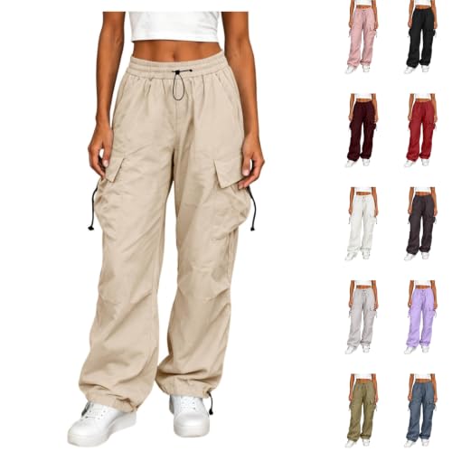  Adjustable Cuffs Baggy Cargo Pants Deal