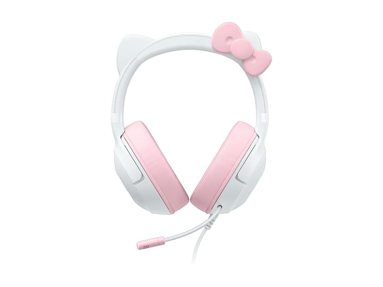 Razer Kraken Kitty V2 USB Chroma RGB Wired Gaming Headset (Hello Kitty Edition) Deal