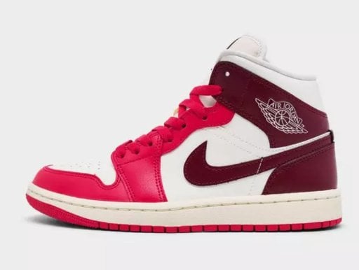 Nike Women’s Air Jordan Retro 1 Mid Casual Sneaker