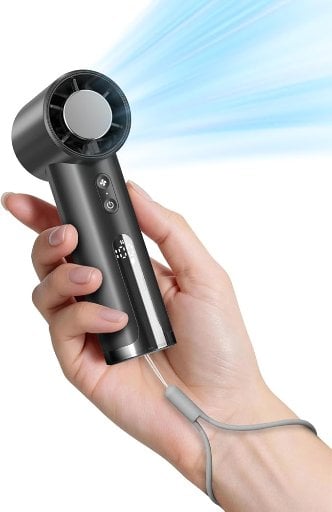 OidoZac 4000mAh Portable Handheld Mini Fan Deal