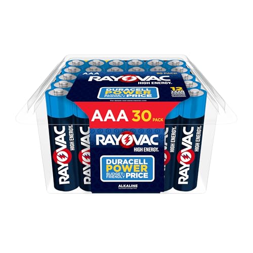 Rayovac High Energy AAA Batteries (30 Pack)