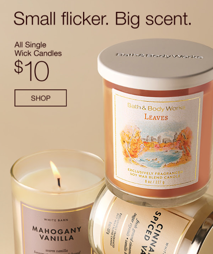 Single Wick Candles Sale Deal