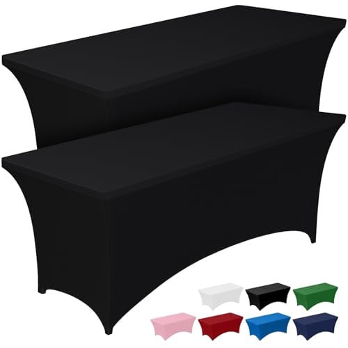 Pureegg Spandex Tablecloth 6ft - 2 pack Deal