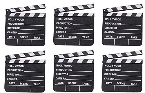 Rhode Island Novelty Hollywood Movie Clapboard 6-Pack