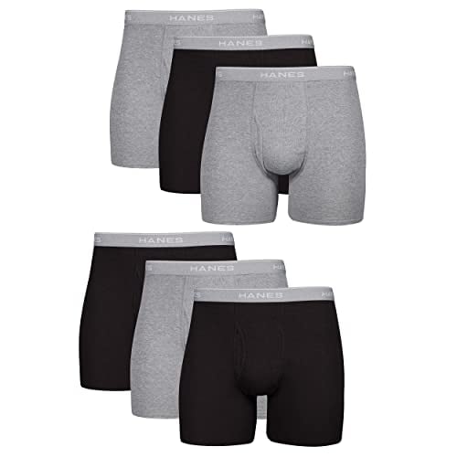 Hanes Breathable Boxer Briefs with ComfortFlex Waistband 5-Pack Deal