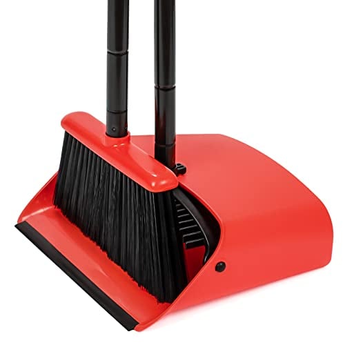 TreeLen 52 inch Broom and Dustpan Set