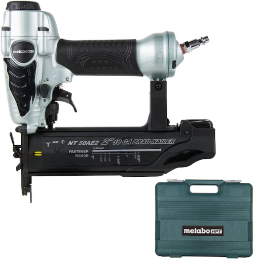 Metabo HPT 2-inch 18-Gauge Pneumatic Straight Brad Nailer