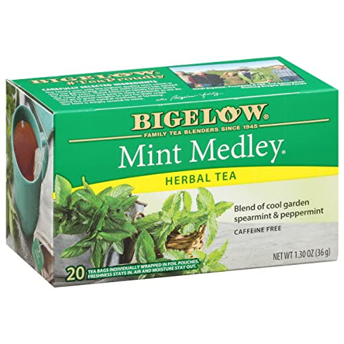 Bigelow Tea Herbal Tea Mint Medley 6-Pack 20-Count