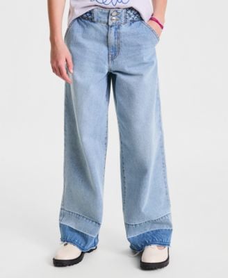 Levi's Girls' 7-16 Braided High Rise Baggy Jeans