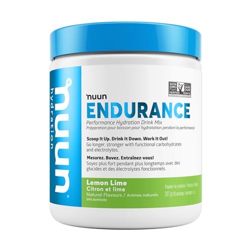 Nuun Endurance Hydration Powder Drink Mix 16-Serving (Lemon Lime)