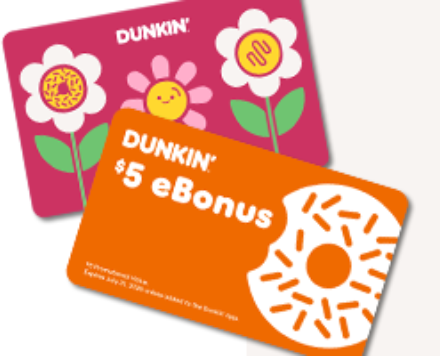 $25 Dunkin' Donuts Gift Card + Bonus Deal