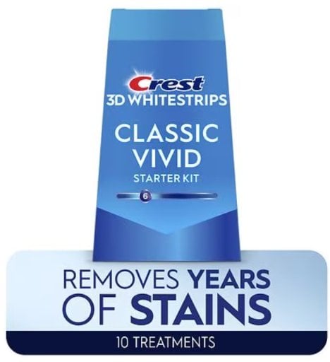 Crest Classic Whitening Kit (10 Treatments) + 3D Whitening Pen