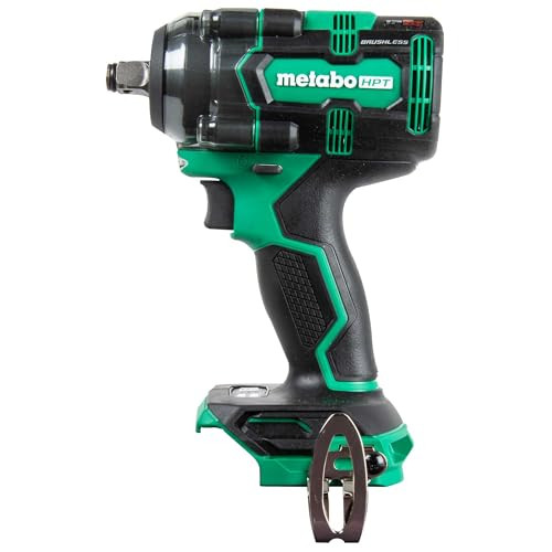Metabo HPT 18V MultiVolt Cordless 1/2-Inch Impact Wrench Kit, Tool Only
