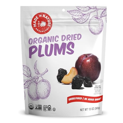 Made In Nature Organic Dried Plums 13 Ounce