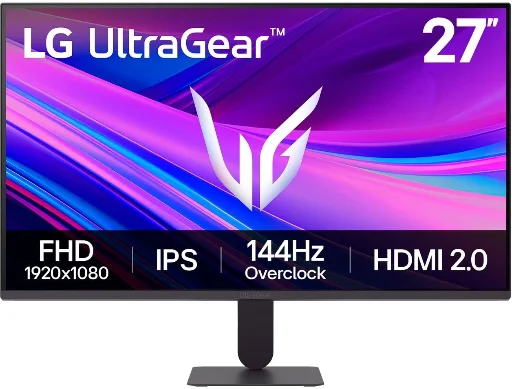LG UltraGear 27" 1080p 144Hz IPS 1ms Monitor Deal