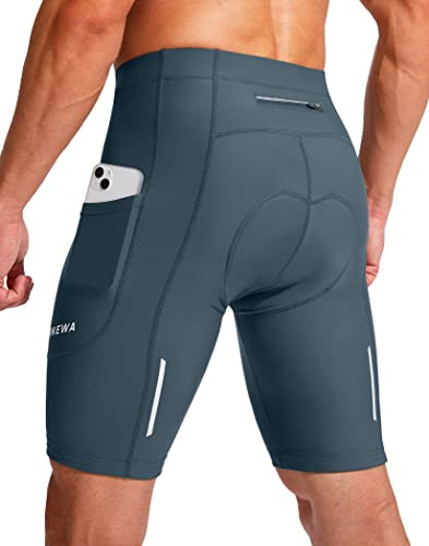 Bikewa Men's Bike Shorts 3D Padded