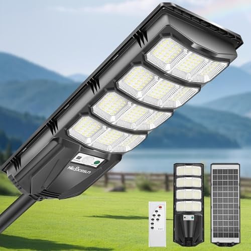Solar Lights Outdoor-6500K 16000LM Led Street Light  Deal