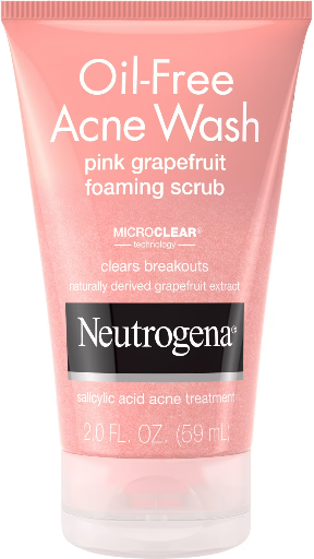 Neutrogena Oil-Free Pink Grapefruit Acne Wash Face Scrub 2 fl. oz Deal
