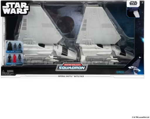 Star Wars Micro Galaxy Squadron Imperial Shuttle Battle Pack - Deluxe Set
