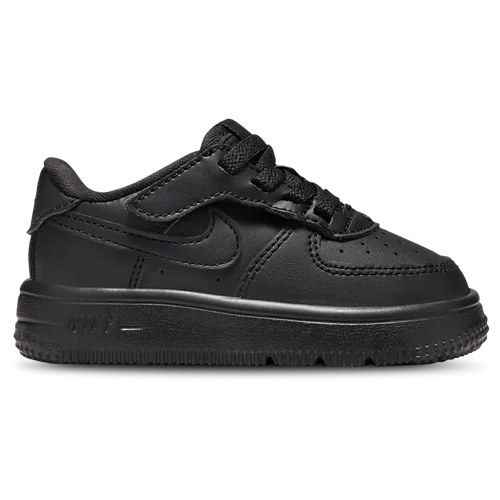 Nike Toddler Boys' Air Force 1 Low EasyOn Shoe (Black/Black)