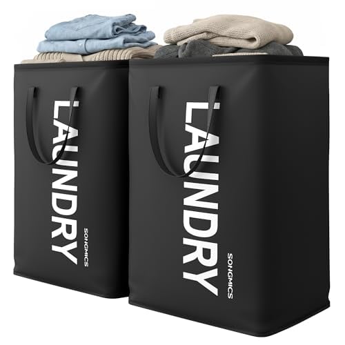 SONGMICS Laundry Hamper 80L 2-Pack Deal